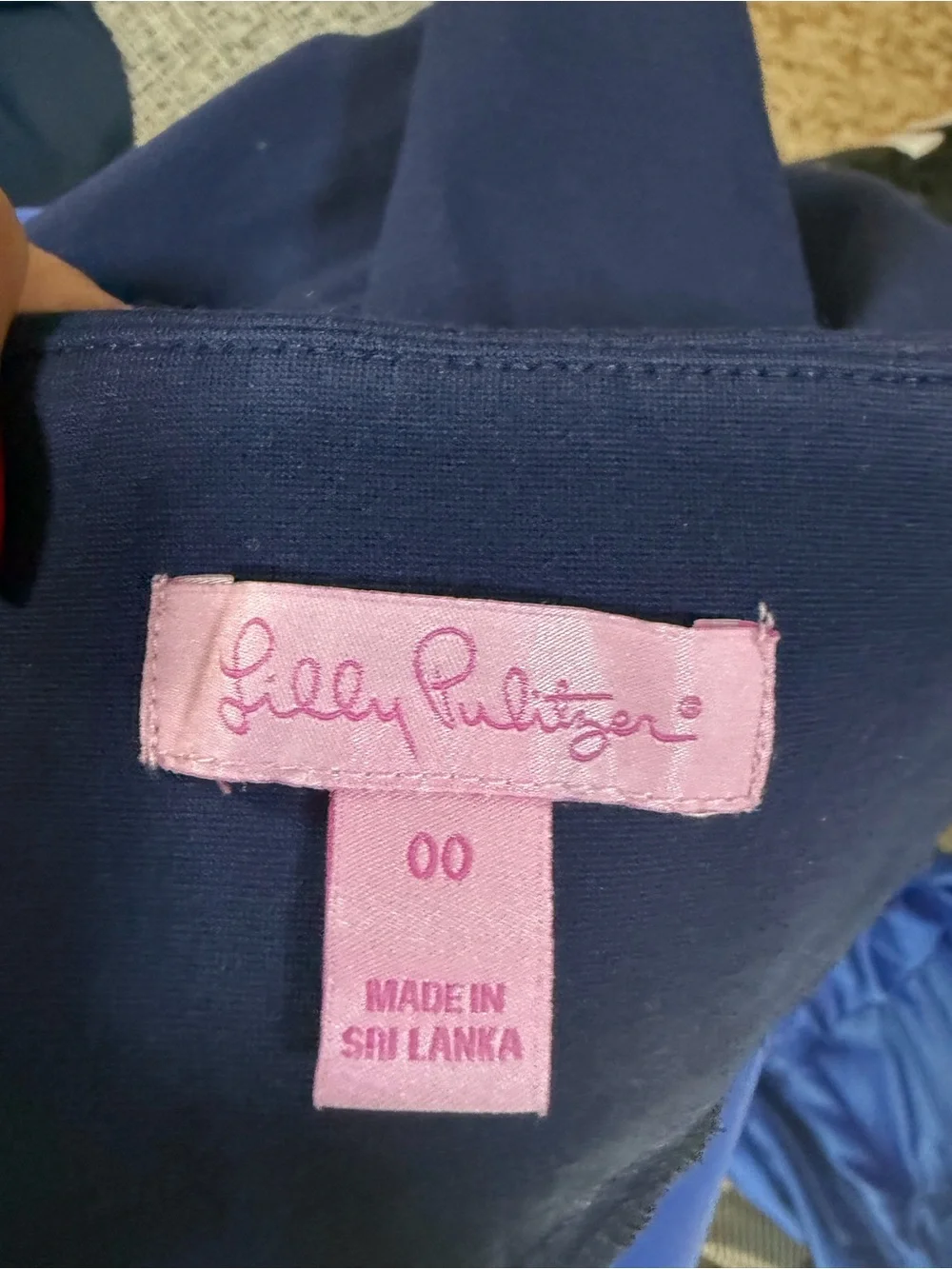 Lilly Pulitzer Navy High-Waist Women's Shorts